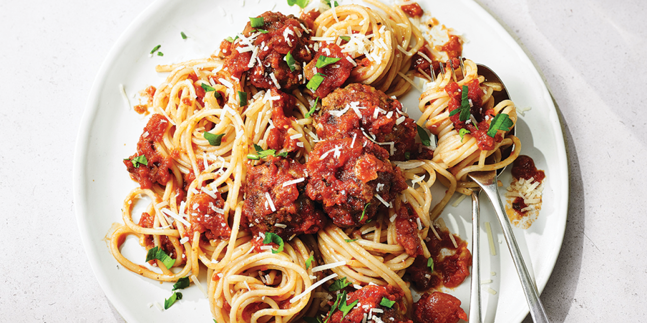 Sicilian Spaghetti & Meatballs - RH Uncovered